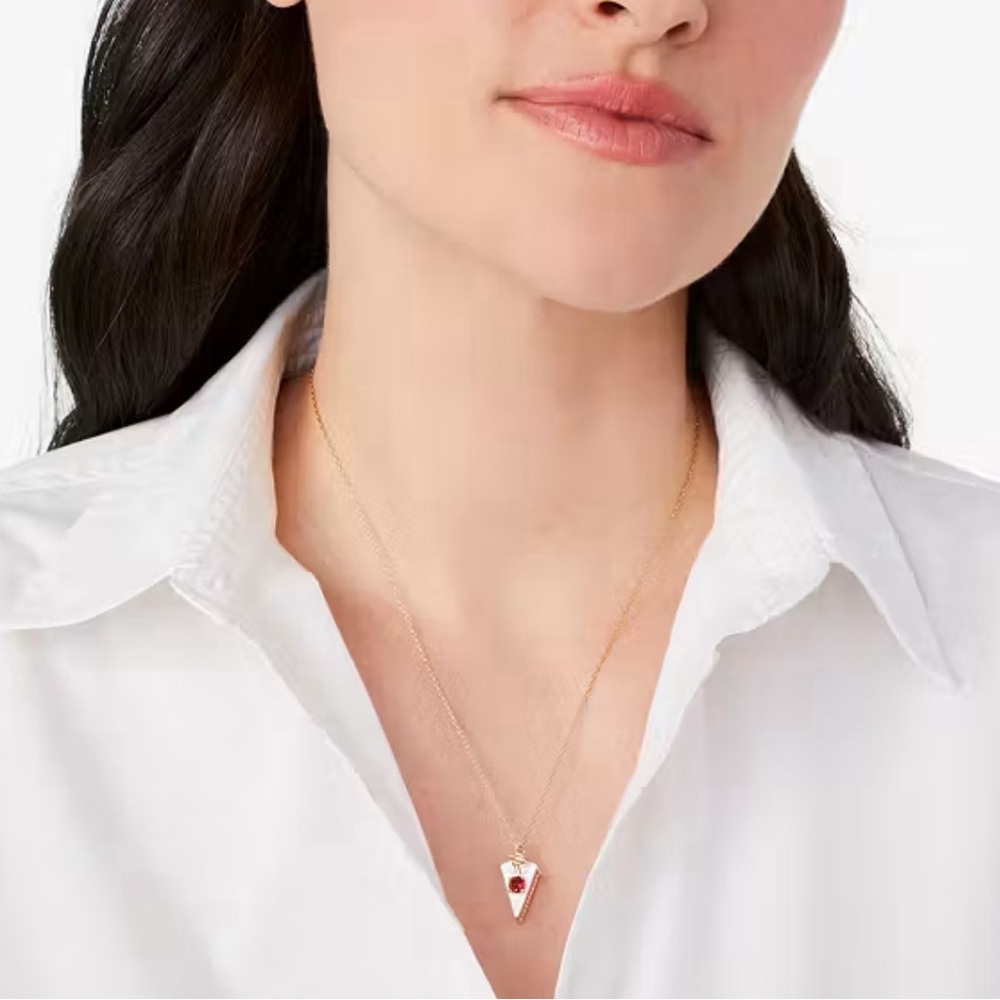 Kate Spade Pantry Shop Cake Pendant Necklace - Picture 2 of 8